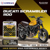 Ceramic Brake Pads For Ducati Scrambler 1100 (2018-2025) - Rear - CRM359 - 1 Set