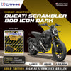 Ceramic Brake Pads For Ducati Scrambler 800 Icon Dark (2019 Onwards) - Rear - CRM359 - 1 Set