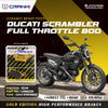 Ceramic Brake Pads For Ducati Scrambler Full Throttle 800 (2023 Onwards) - Rear - CRM359 - 1 Set