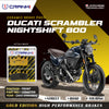 Ceramic Brake Pads For Ducati Scrambler Nightshift 800 (2023 Onwards) - Front - CRM0709 - 2 Sets