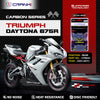 Carbon Brake Pads For Triumph Daytona 675R (2011-2017) - Rear - CFB041