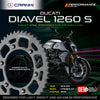 Sprocket For Ducati Diavel 1260 S (2019-2021) - Rear - CPR29039-43T