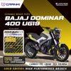 Ceramic Brake Pads For Bajaj Dominar 400 UG19 (2019 Onwards) - Front - CRM8609 - 1 Set | Smooth Braking | Heat Resistant | Long Life | Disc Friendly