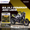 Ceramic Brake Pads For Bajaj Dominar 400 UG19 (2019 Onwards) - Rear - CRM359 - 1 Set | Smooth Braking | Heat Resistant | Long Life | Disc Friendly