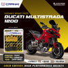 Ceramic Brake Pads For Ducati Multistrada 1200 (2015-2017) - Front - CRM0709 - 2 Sets | Smooth Braking | Heat Resistant | Long Life | Disc Friendly