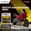 Ceramic Brake Pads For Ducati Multistrada 1200 (2015-2017) - Rear - CRM859 - 1 Set | Smooth Braking | Heat Resistant | Long Life | Disc Friendly