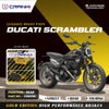 Ceramic Brake Pads For Ducati Scrambler - Rear - CRM359