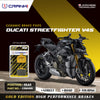 Ceramic Brake Pads For Ducati Streetfighter V4S - Rear - CRM469