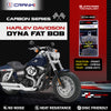 Carbon Brake Pads For Harley Davidson Dyna Fat Bob (2008-2017) - Front - CFB754 - 2 Sets