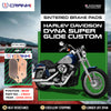 Sintered Brake Pads For Harley Davidson Dyna Super Glide Customs (2008-2014) - Rear - CB854