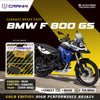 Ceramic Brake Pads For  BMW F 800 GS	(2006-2012) - Rear - CRM359 - 1 Set | Smooth Braking | Heat Resistant | Long Life | Disc Friendly