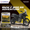 Ceramic Brake Pads For  BMW F 800 GS Adventure (2013-2016) - Front - CRM859 - 1 Set | Smooth Braking | Heat Resistant | Long Life | Disc Friendly