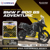 Ceramic Brake Pads For  BMW F 800 GS Adventure (2013-2016) - Rear - CRM359 - 1 Set | Smooth Braking | Heat Resistant | Long Life | Disc Friendly