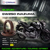 Fork Oil Seals Pair For Suzuki GW250 Inazuma (2014) - CPF55-148