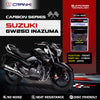 Carbon Brake Pads For Suzuki GW250 Inazuma (2014) - Front - CFB241 - 1 Set