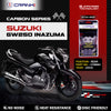 Carbon Brake Pads For Suzuki GW250 Inazuma (2014) - Rear - CFB694 - 1 Set