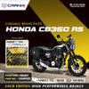 Ceramic Brake Pads For Honda CB350 RS - Front - CRM651/2