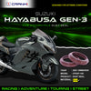 Fork Dust Seals Pair For SUZUKI Hayabusa GEN-3 (2021 Onwards) - CPD57-102
