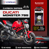 Carbon Brake Pads For Ducati Monster 795 (2012-2016) - Rear - CFB662 - 1 Set | No Noise | High Performance | Superior Stopping Power | Heat Resistant | Long Life