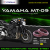 Fork Dust Seals Pair For Yamaha MT-09 (2017 Onwards) - CPD57-107