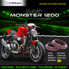 Fork Dust Seals Pair For Ducati Monster 1200 (2017-2018) - CPD57-102