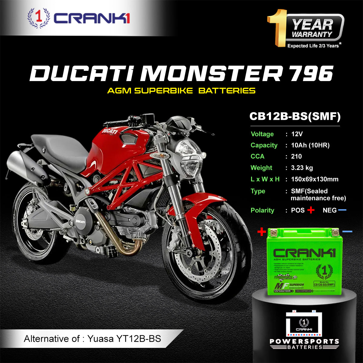 Superbike Batteries
