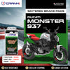 Sintered Brake Pads For Ducati Monster 937 (2021) - Rear - CB312 - 1 Set | High Performance | Superior Stopping Power | Heat Resistant | Long Life