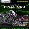 Fork Dust Seals Pair For Kawasaki Ninja 1000 (2020 Onwards) - CPD57-115