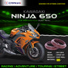 Fork Dust Seals Pair For Kawasaki Ninja 650 (2011-2016) - CPD57-107