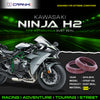 Fork Dust Seals Pair For Kawasaki Ninja H2 (2015-2019) - CPD57-102
