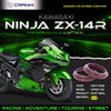 Fork Dust Seals Pair For Kawasaki Ninja ZX-14R (2011-2025) - CPD57-102