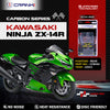 Carbon Brake Pads For Kawasaki Ninja ZX-14R (2021) - Rear - CFB452