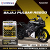 Ceramic Brake Pads For Bajaj Pulsar RS200 (2015-2023) - Front - CRM479 - 1 Set
