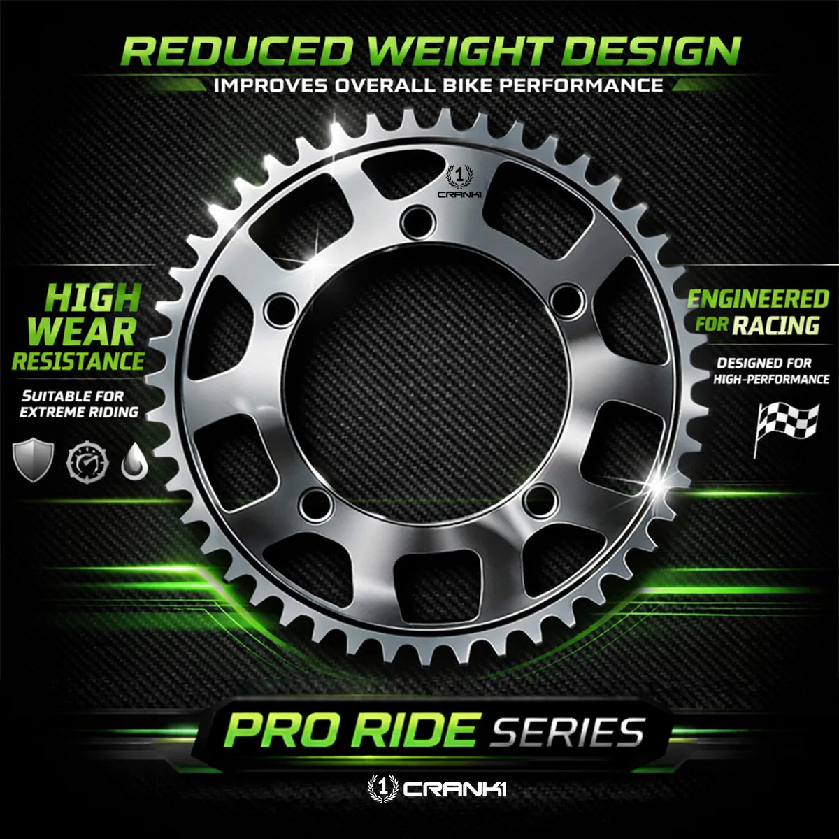 Sprocket For Triumph Daytona 675 (2013-2017) - Rear - CPR2014.47T