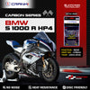 Carbon Brake Pads For BMW S 1000 R HP4 (2013-2014) - Rear - CFB312