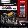 Carbon Brake Pads For Ducati Scrambler 1100 (2018-2020) - Front - CFB036 - 2 Sets