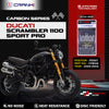 Carbon Brake Pads For Ducati Scrambler 1100 Sport Pro (2020-2024) - Front - CFB036 - 2 Sets