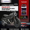 Carbon Brake Pads For Ducati Scrambler 800 Icon Dark (2019 Onwards) - Rear - CFB312