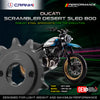 Sprocket For Ducati Scrambler Desert Sled 800 (2017-2022) - Front - CPF736.15T