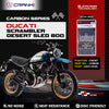 Carbon Brake Pads For Ducati Scrambler Desert Sled 800 (2017-2018) - Front - CFB036 - 2 Sets
