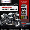 Carbon Brake Pads For Triumph Speed Triple (2011-2016) - Rear - CFB412 - 1 Set