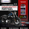 Carbon Brake Pads For Harley Davidson Sportster Forty Eight (2014-2020) - Rear - CFB452 - 1 Set