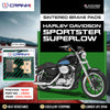 Sintered Brake Pads For Harley Davidson Sportster SuperLow (2014-2020) - Rear - CB452