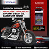 Carbon Brake Pads For Harley Davidson Sportster XL Custom 1200 (2017) - Rear - CFB452 - 1 Set