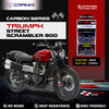 Carbon Brake Pads For Triumph Street Scrambler 900 - Rear - CFB412 - 1 Set