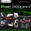 Fork Dust Seals Pair For Triumph Street Triple 675 R (2014-2017) - CPD57-107