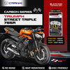 Carbon Brake Pads For Triumph Street Triple 765R (2021-2022) - Front - CFB744 - 2 Sets
