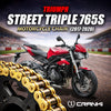 Chain For Triumph Street Triple 765S (2017-2020) - 525 Pitch x 118 Links Gold (ZVMX)
