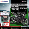 Sintered Brake Pads For Triumph Street Triple 765 RS (2018) - Rear - CB312