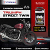 Carbon Brake Pads For Triumph Street Twin (2016-2017) - Rear - CFB412 - 1 Set